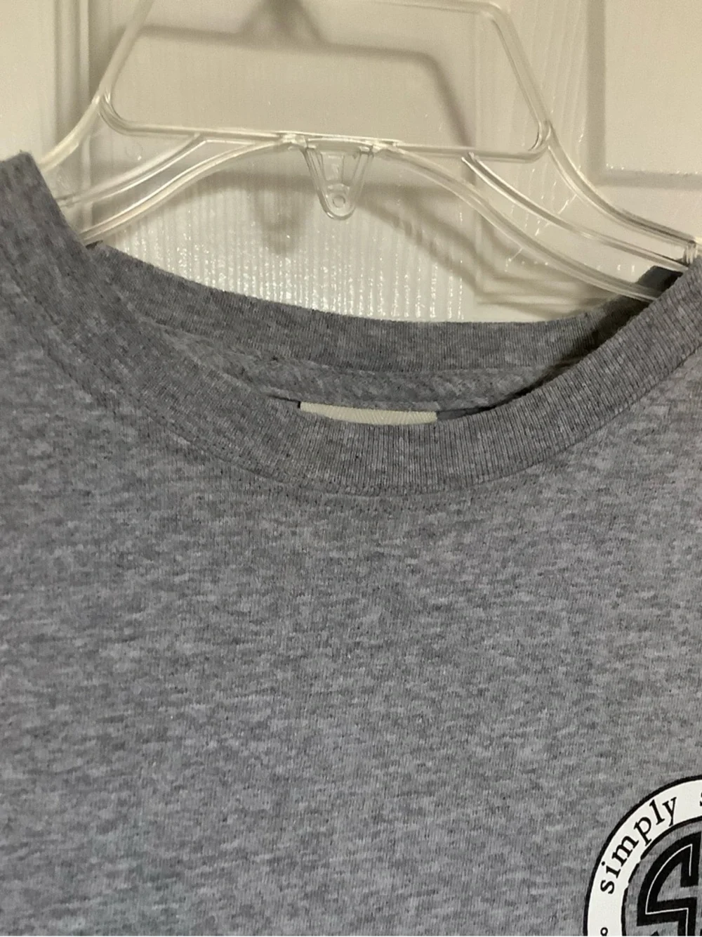 Simply Southern Gray Short Sleeve Tee with Soccer Graphic - Picture 2 of 8